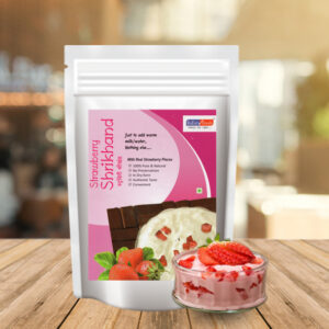 strawberry shrikhand front